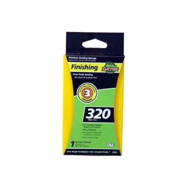 Gator Finishing 3x5x1 320G Sand Sponge 7303 - main